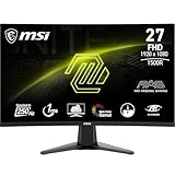 Monitor curvo ‘gaming’ MSI mag 27C6F de 27 pulgadas