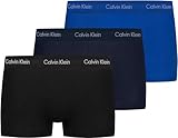 Calvin Klein Calzoncillos bóxer Hombre Pack de 3 Low Rise Trunks Ropa Interior, Multicolor