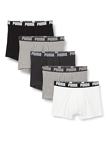 PUMA Boxer Hombre, Blanco/Gris/Black