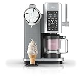Ninja CREAMi Scoop & Swirl máquina de helados y máquina de yogurt helado con 2 tarrinas 13 funciones