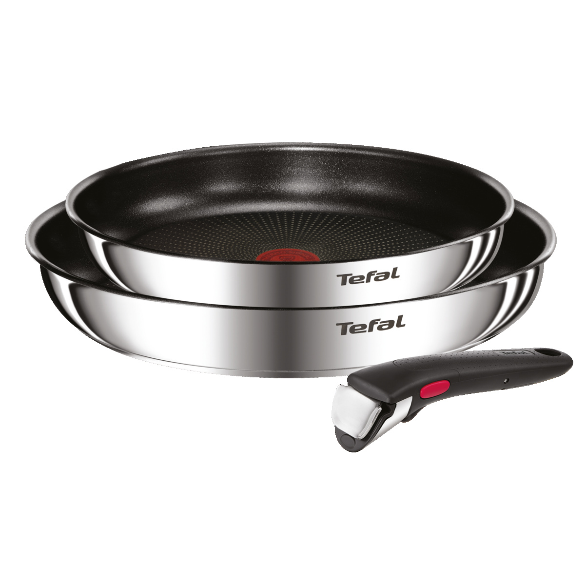 Juego de 2 Sartenes Tefal Ingenio Emotion, Sartén 22 y 26 cm, mango intercambiable