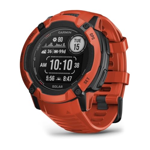 Garmin Instinct 2X Solar, Reloj Inteligente con GPS Resistente al Agua