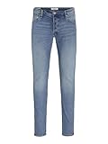 Jack & Jones Jjiglenn Jjoriginal SQ 330 - Vaqueros Ajustados para Hombre, Azul Denim., 34W / 34L