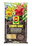 COMPO SANA Substrato Universal de calidad con 6 a 8 semanas de abono para plantas