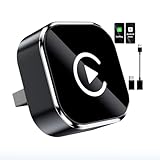 2 en 1 Adaptador CarPlay Inalámbrico, Bluetooth V5.3 Conexión Estable, WiFi 6