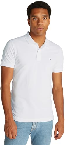 Polo Calvin Klein de Manga Corta para Hombre de corte Slim fit