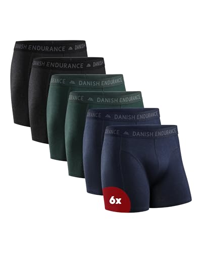 DANISH ENDURANCE Calzoncillos Hombre Boxer Algodon Premium