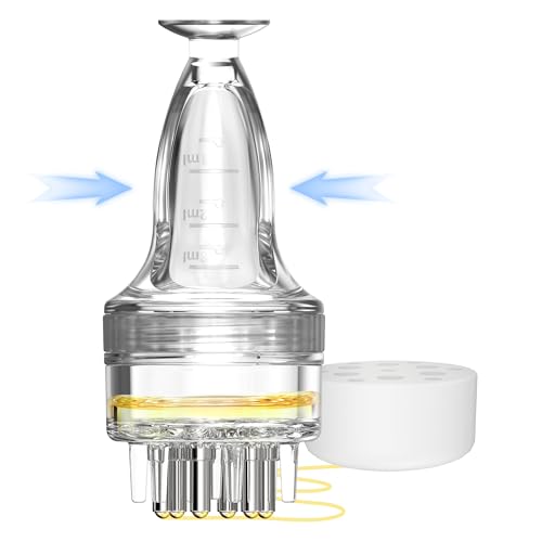 Aplicador de minoxidil, aplicación rápida y eficiente, aplicador de suero para el cabello