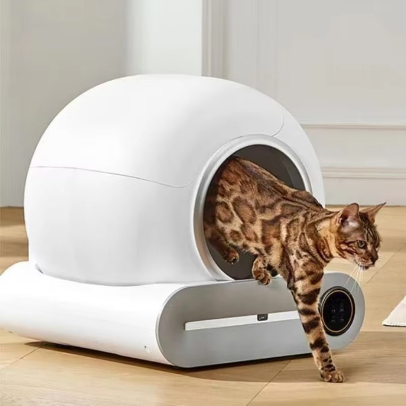 Caja de arena inteligente para gatos