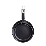 BERGNER Mitra - Juego de Sartenes 2 Piezas (20 y 24 cm) - Mangos Huecos con Fundas de Silicona -