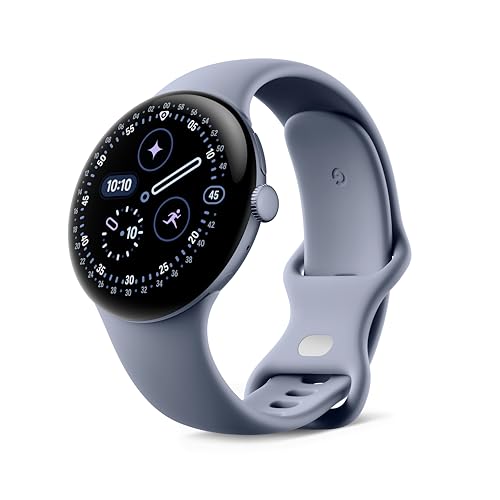 Google Pixel Watch 4 (45 mm) - Smartwatch Android con Seguimiento de la Estado físico
