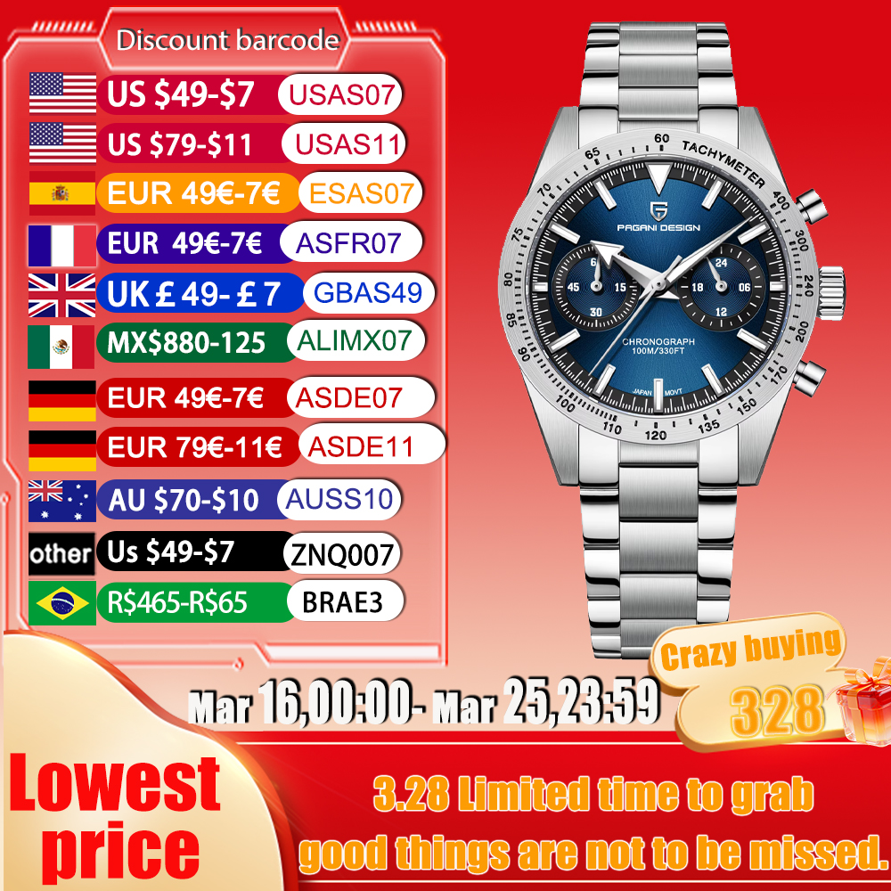 Reloj Pagani Design 2026