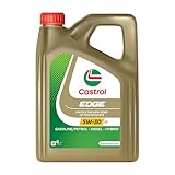 Castrol Aceite lubricante de motor de automóvil Edge 5W30, titanio, 4 litros