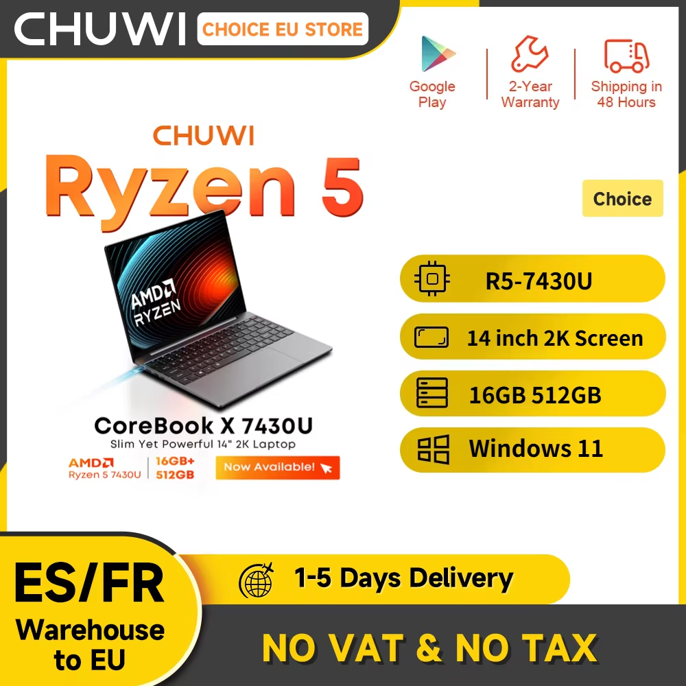 CHUWI CoreBook X AMD R5-7430U
