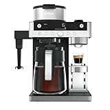 Ninja Prestige Cafetera 2 en 1 de café de filtro y de cápsula con espumadora incorporada