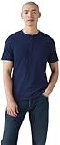 Levi's Camiseta para Hombre Housemark Henley, True Indigo Dark Ind, M