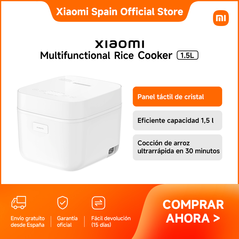 Official | Xiaomi Multifunctional Rice Cooker 1.5L, Cocción de arroz ultrarrápida