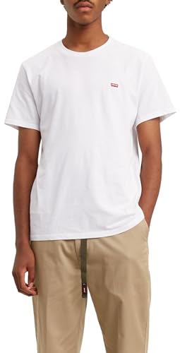 Levi's Ss Original Housemark Tee Camiseta, Blanco
