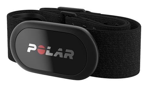 Sensor de FC Polar H10 – Ant+ y Bluetooth, precisión ECG/EKG, VFC, Resistente al Agua, Elástico