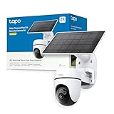 Tapo C610 Kit – Outdoor WiFi Surveillance Camera 2K 3MP with Solar Panel, 360° PTZ, 6700mAh Battery