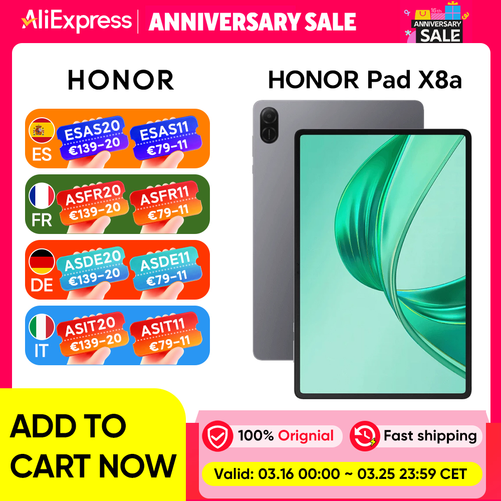 HONOR Pad X8a
