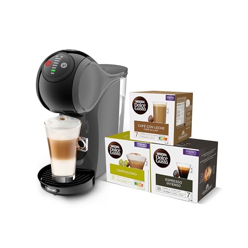 De'Longhi Dolce Gusto Genio S EDG226.A, Máquina de Café en Cápsulas, Incluye 3 Paquetes de Cápsulas