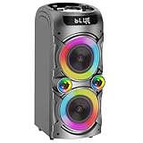 TYOTY Altavoz Bluetooth portátil de 100 W, inalámbrico de Alta Potencia