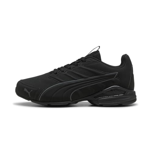 PUMA Electro SL - Tenis Unisex para Correr de Carretera, Color Negro y Gris Sombra