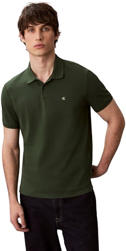 Polo Calvin Klein Monogram de Manga Corta para hombre