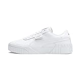 PUMA Women Cali Wn's Sneakers, Puma White-Puma White, 41 EU