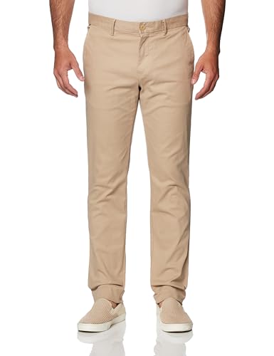 Tommy Hilfiger Pantalón Chino Hombre Bleecker Essential Twill Slim Fit, Beige
