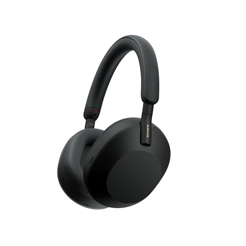 Auriculares inalámbricos Sony WH-1000XM5SA con Noise Cancelling, Hi-Res, hasta 30 H de batería