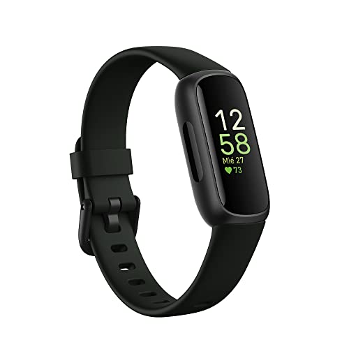 Fitbit Inspire 3, pulsera de salud y actividad física con hasta 10 días de batería