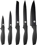 MasterChef Kitchen Knives, Chef Set (Meat, Saw, Vegetables and Fish), Stainless Steel, Soft Touc...