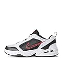 NIKE Air Monarch IV, Zapatillas de Gimnasia Hombre, Blanco White Black Varsity Red 101