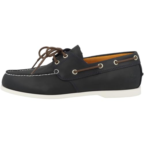 Timberland Hombre Náuticos De Piel Cedar Bay, Navy Full Grain