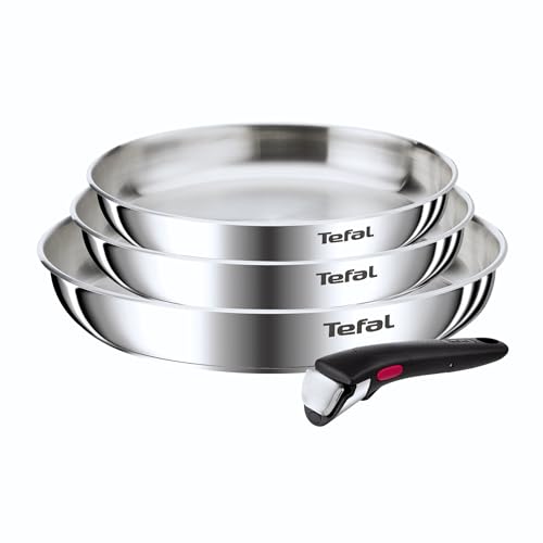 Tefal Ingenio Emotion - Juego de 3 sartenes 22/24/28 cm + Mango Extraíble