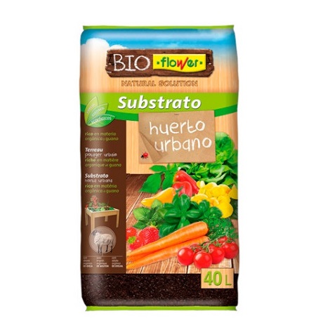 FLOWER Substrato Huerto Urbano 40 L