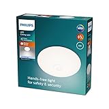 PHILIPS LED Mauve Lámpara techo detector movimiento 6W