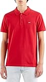 Levi's Housemark Polo Camiseta, Crimson, S Hombre