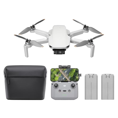 Pack DJI Mini 4K con cámara, dron con cámara 4K UHD, menos de 249 g, estabilización en 3 ejes