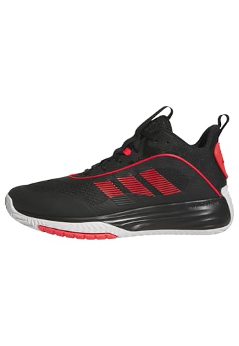 Adidas Hombre OWNTHEGAME 3.0 Shoes, Core Black/Lucid Red/FTWR White