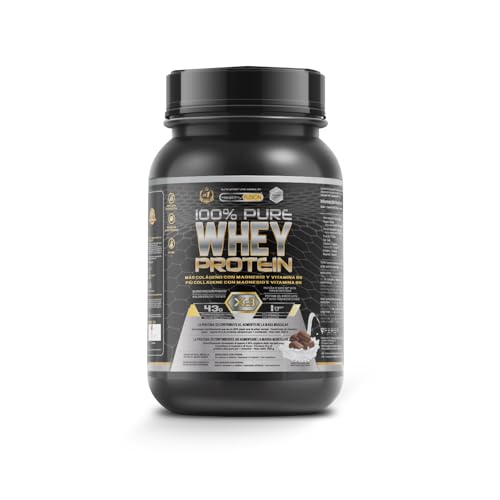 Healthy Fusion Whey Protein | Proteína Whey pura con Colágeno + Magnesio | Mejora tus entrenamientos