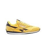 Reebok Zapatillas Deportivas clásicas AZ Unisex, Color Dorado y Azul Marino