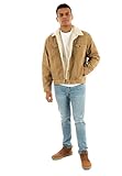Levi's Type 3 Sherpa Trucker Chaqueta, Beige, M Hombre