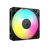 CORSAIR RS120 ARGB 120 mm PWM Ventilador – Conexión en Cadena – Bajo Nivel de Ruido