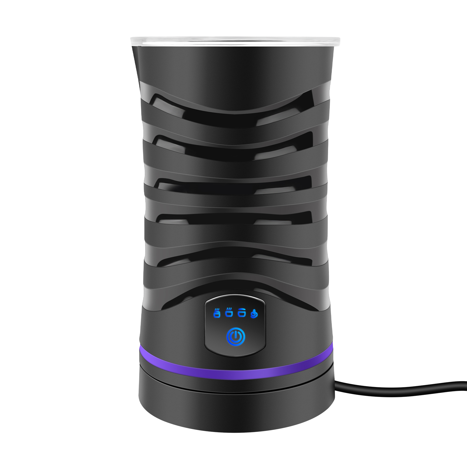 Espumador de leche eléctrico automático 4 en 1, Espumador de leche fría