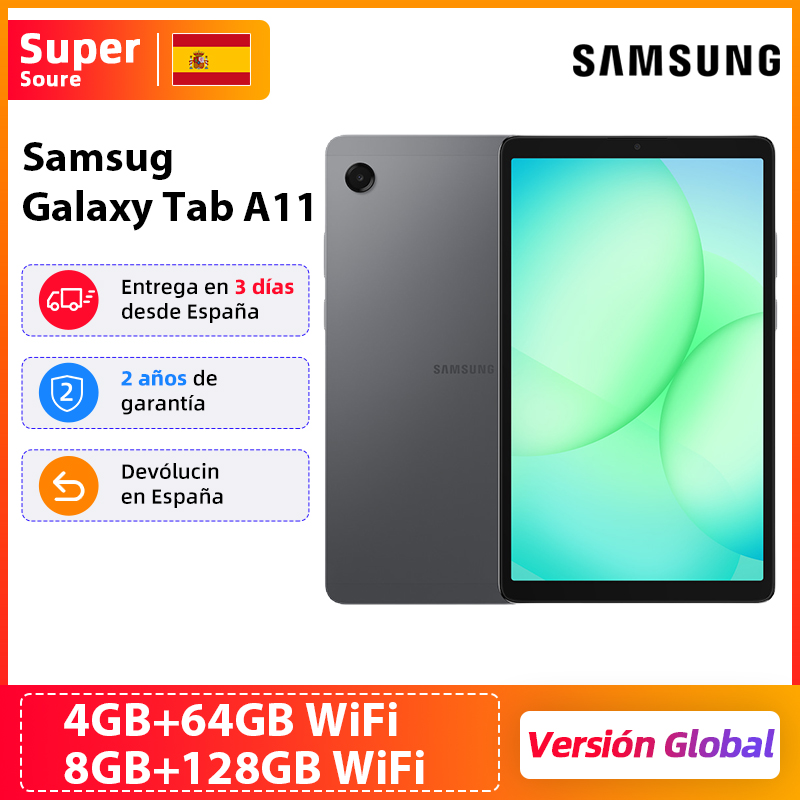 Samsung Galaxy Tab A11 WiFi SM-X133 Versión Global Tablet Pantalla de 8,7 pulgadas