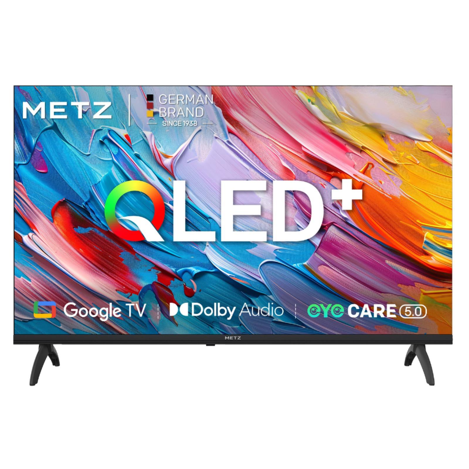 METZ MQF7000Z Smart TV HD QLED Google TV | Eyecare 3.0, HDR10, Dolby Audio