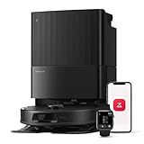 roborock Robot Aspirador QV 35A, 8000Pa succión Dos mopas giratorias elevables, cepillos antienredos